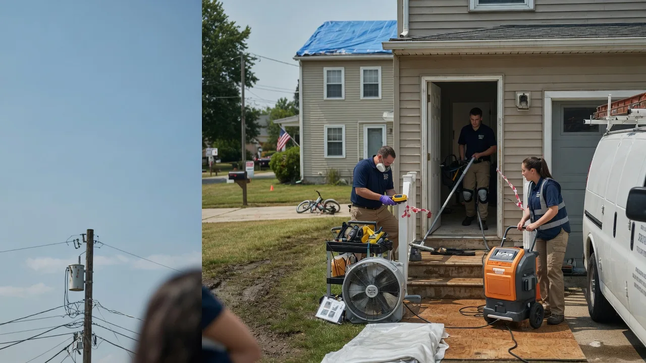 Water Damage Repair in Fairview, IL near me